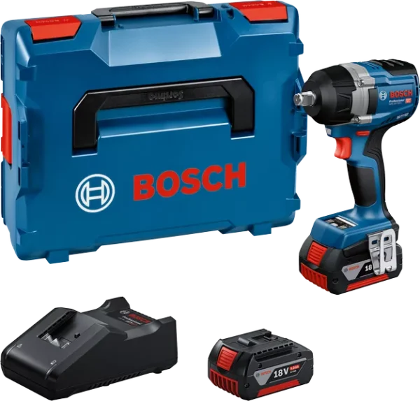 akumuliatorinis suktuvas veržliasukis bosch gds 18v-750 c