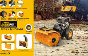 KCB25 4 1 motorinė šluota