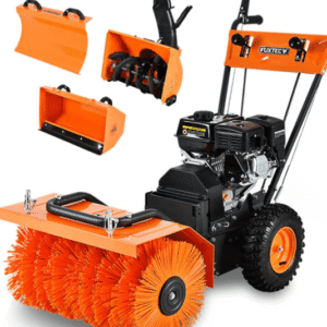 kiemo šluota sniego valytuvas