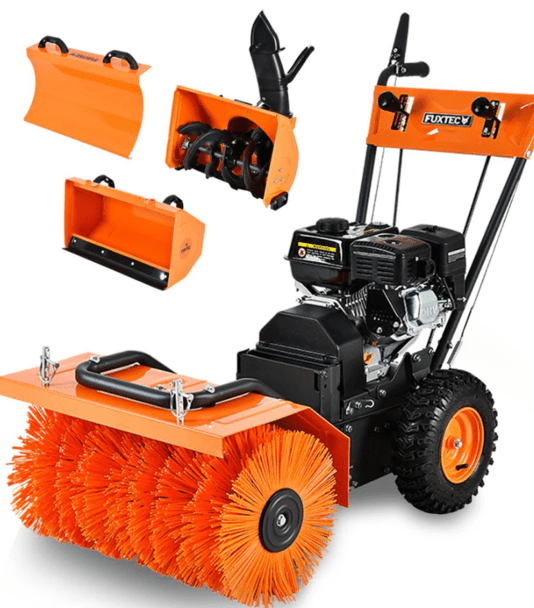 kiemo šluota sniego valytuvas