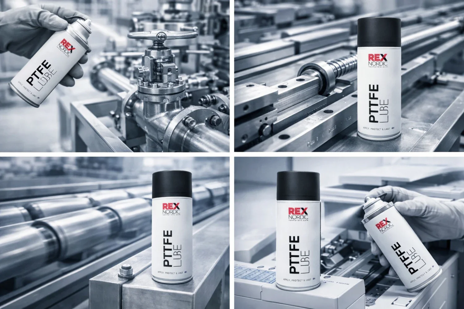 REX PTFE Lube – Sintetinis PTFE tepalas